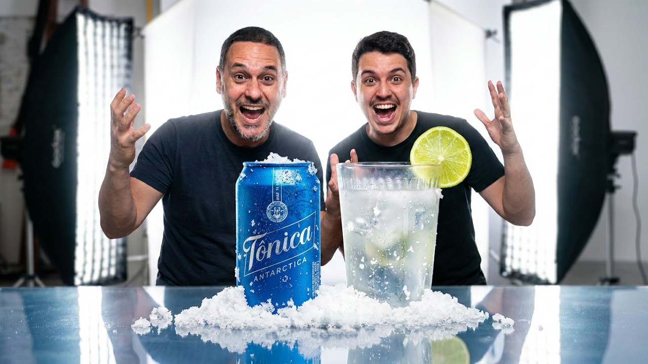 Domine o Efeito Gelado na Fotografia de Produto (Guia Pro)