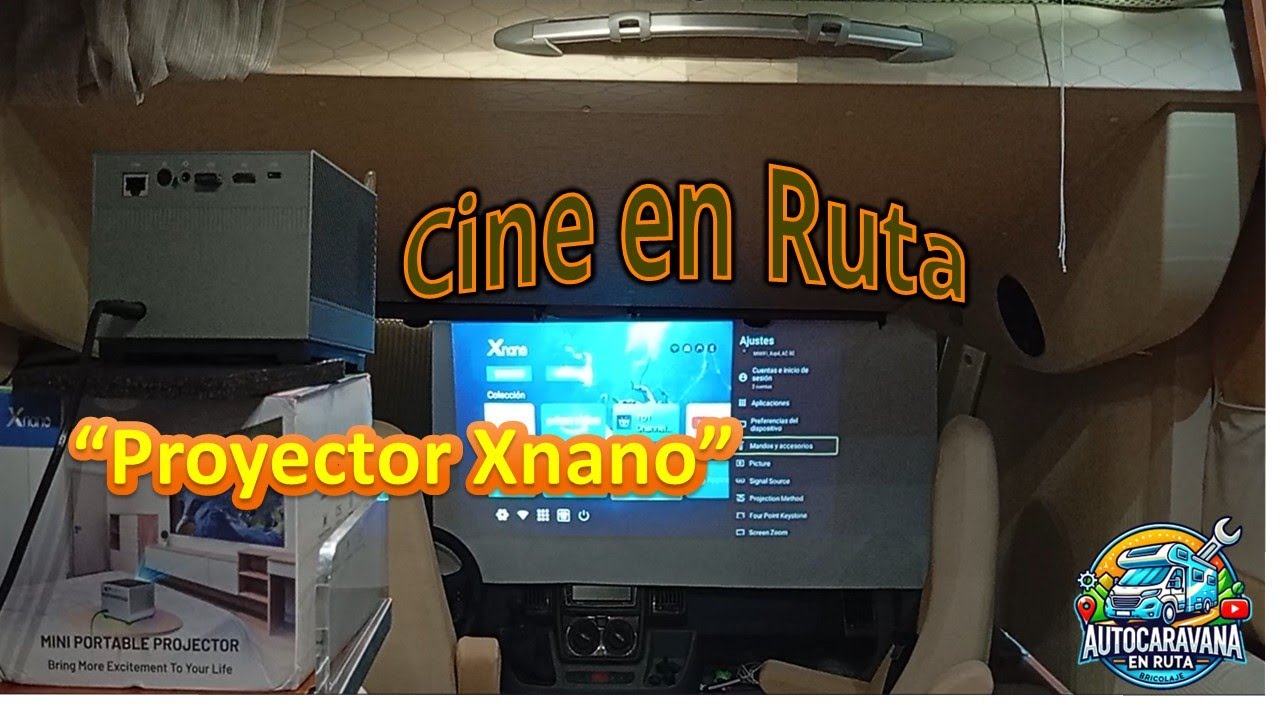 #AER-35: Cine en Ruta | Mini Proyector LED Xnano X3