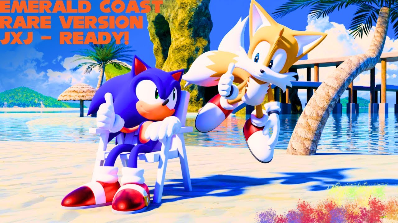 SA1 Emerald Coast Rare Version by JxJ READY! | Azure Blue World in Sonic Adventure [OST]