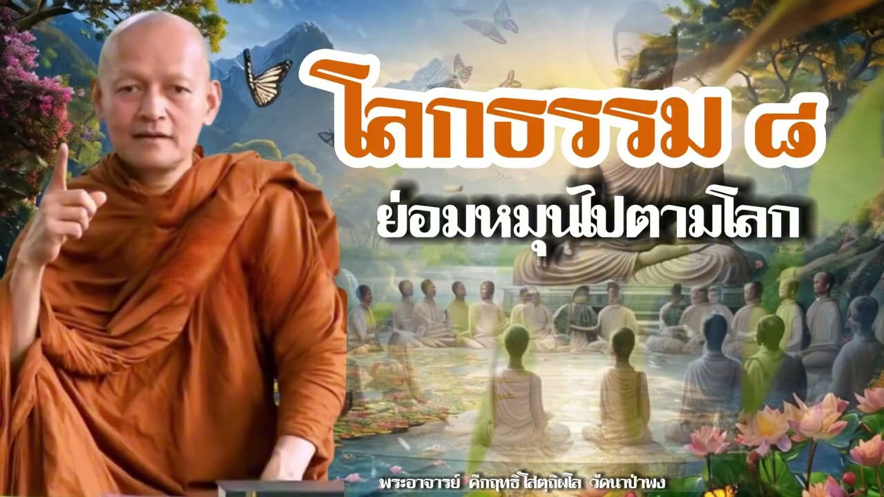 สัตว์โลกย่อมเป็นไปตามหลักโลกธรรม 8 ประการ แม้แต่พระพุทธเจ้ายังไม่อาจหลีกเลี่ยงได้