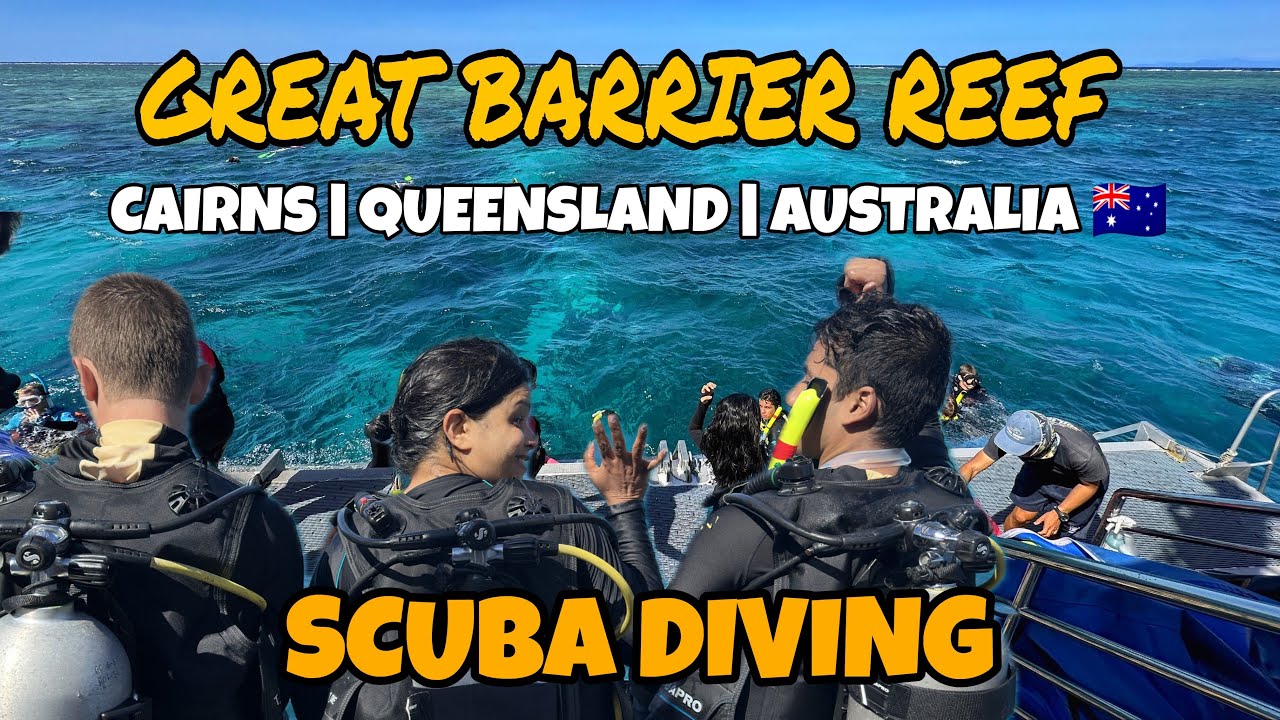 Scuba Diving at Great Barrier reef - Cairns - Queensland - Australia 🇦🇺 