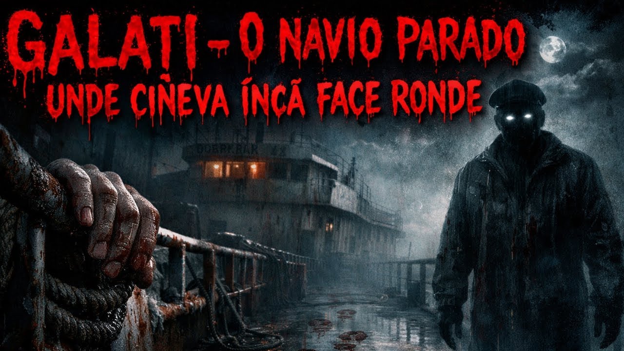 Galați — Nava abandonată unde cineva încă patrulează | POVEȘTI ÎNSPĂIMÂNTĂTOARE | GROAZĂ
