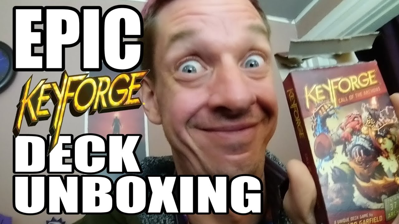 Insane Name, Crazy Cool Cards And I Love It!  Keyforge Deck Unboxing