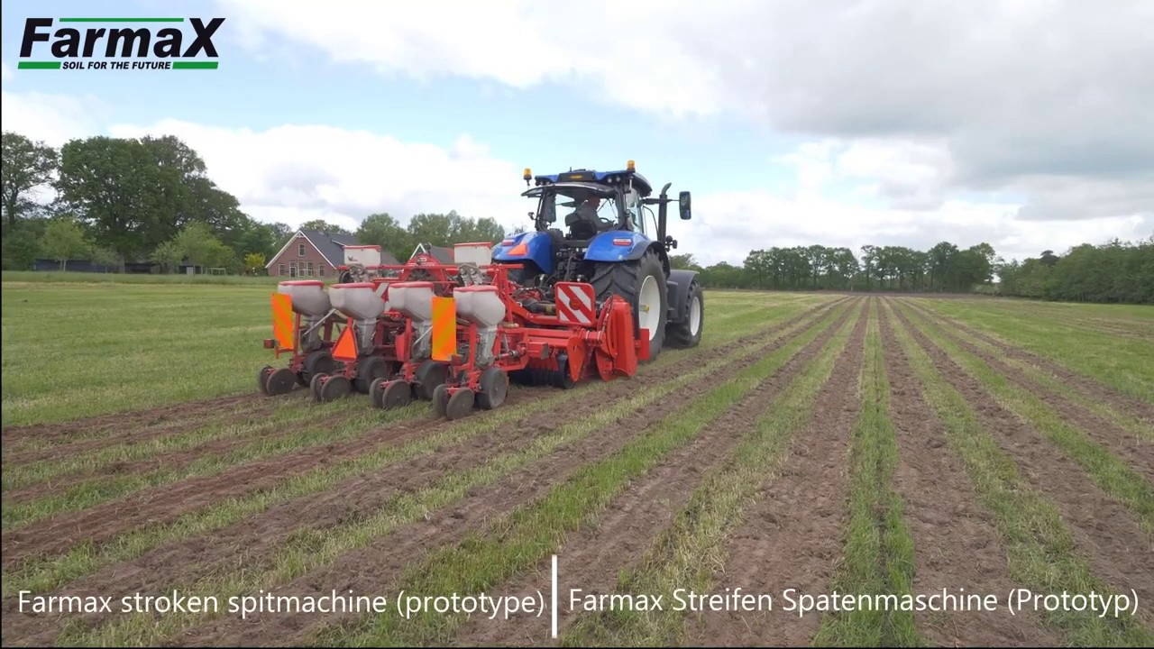 Farmax stroken spitmachine | Prototype | Strokenteelt