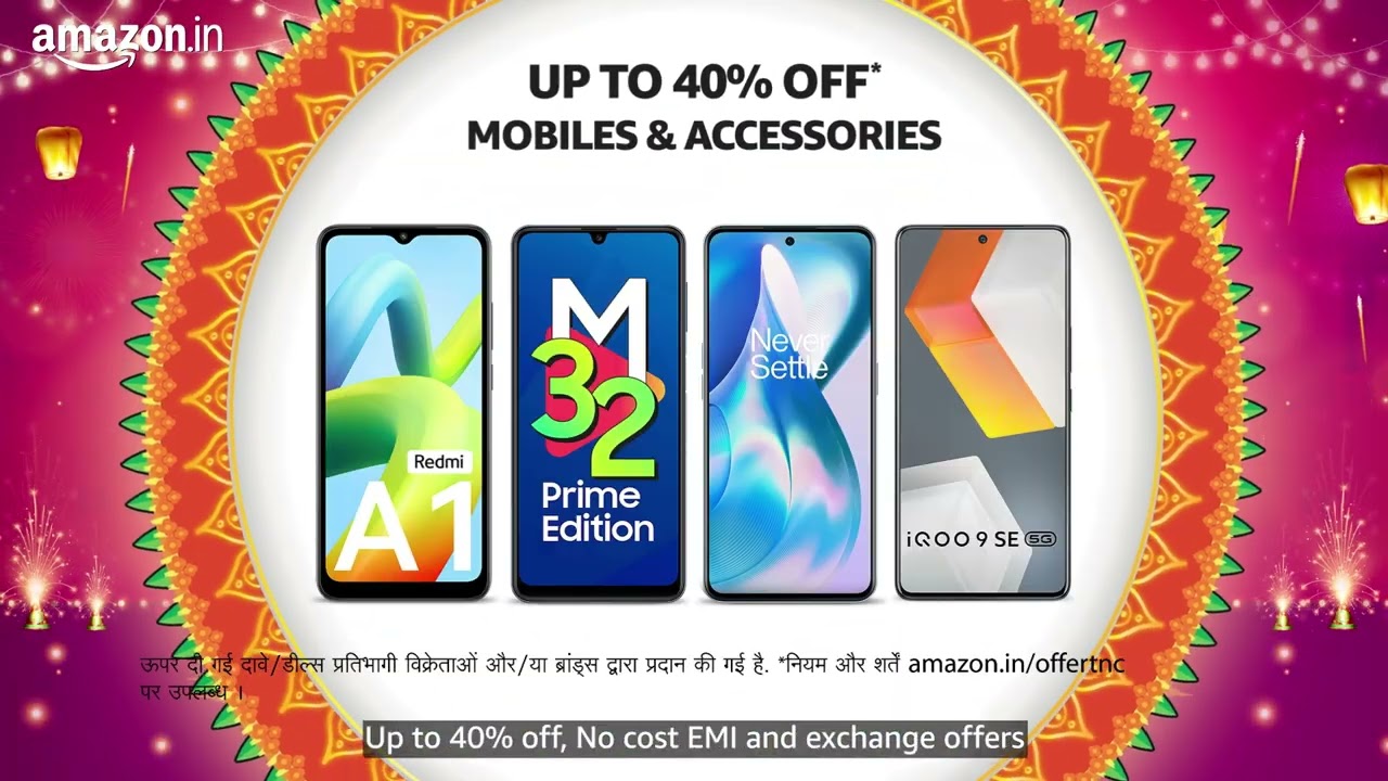 Amazon Great Indian Festival | Ends 23rd October | Save Up to Rs.25000 off on latest Mobiles