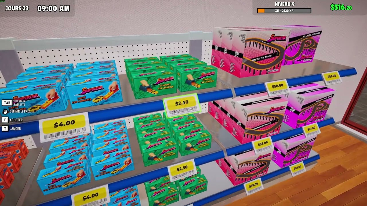 Le Magasin de Petite Voiture Continue ( SuperCar collection Simulator ) [04-?]