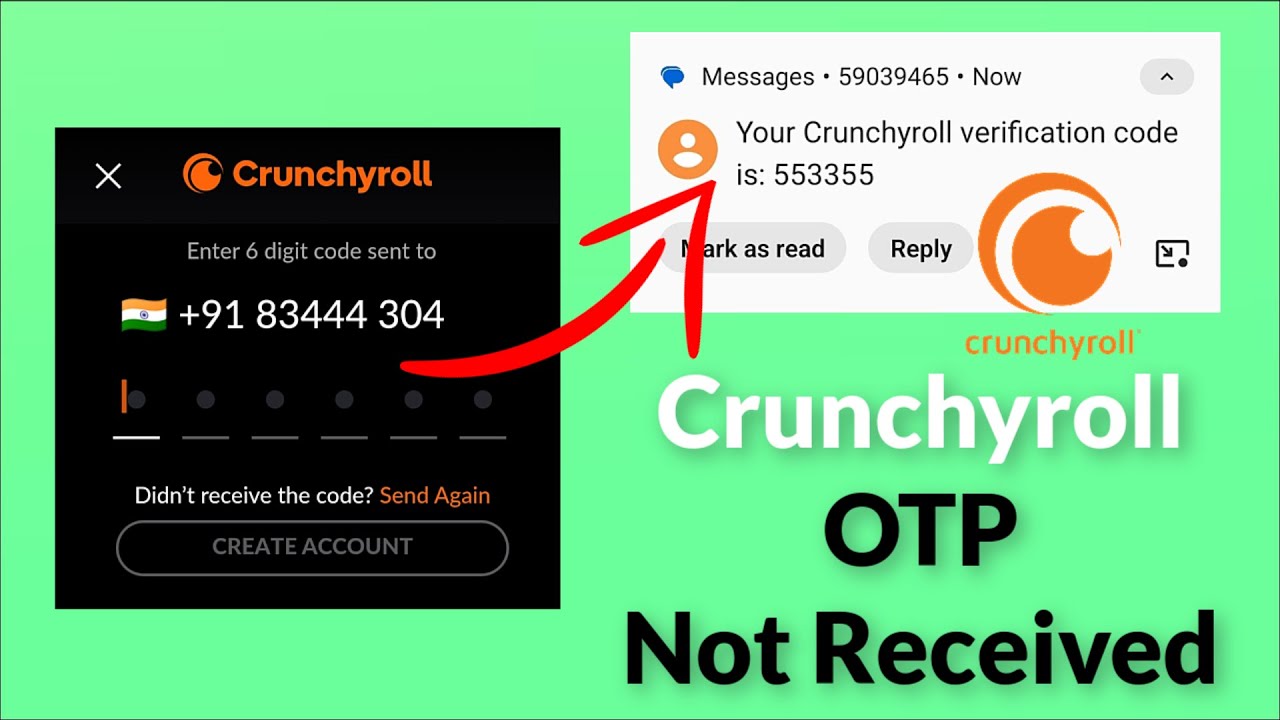 Crunchyroll App Verification Code Not Received - Crunchyroll App OTP Not Received - 2026  - Fix