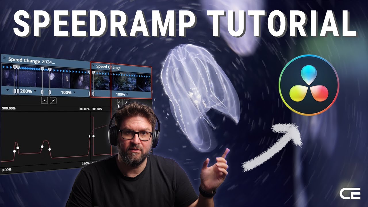 Учебное пособие по DaVinci Resolve Speedramp для начинающих стало проще