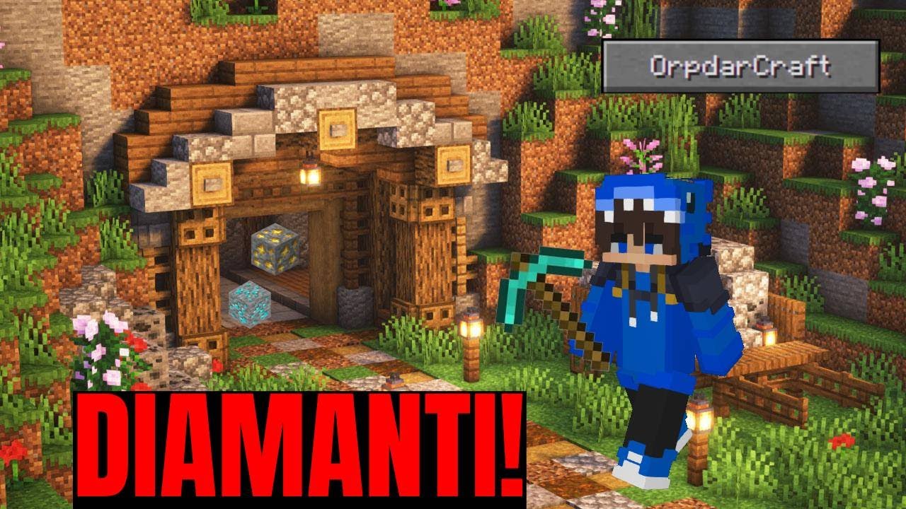 ANDIAMO IN MINIERA PER CERCARE I DIAMANTI! - EP.6 ORPDARCRAFT #minecraft