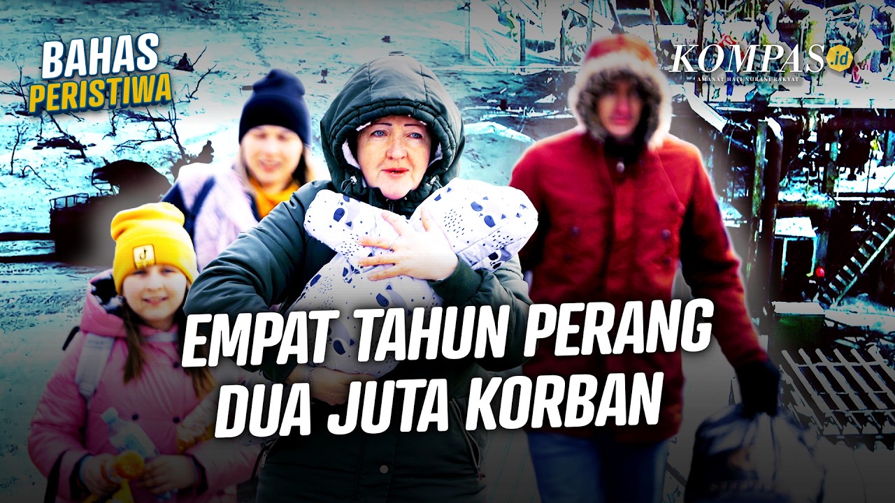 Rekor Kelam 4 Tahun Perang-Ukraina, Kematian Tertinggi Sejak Perang Dunia II