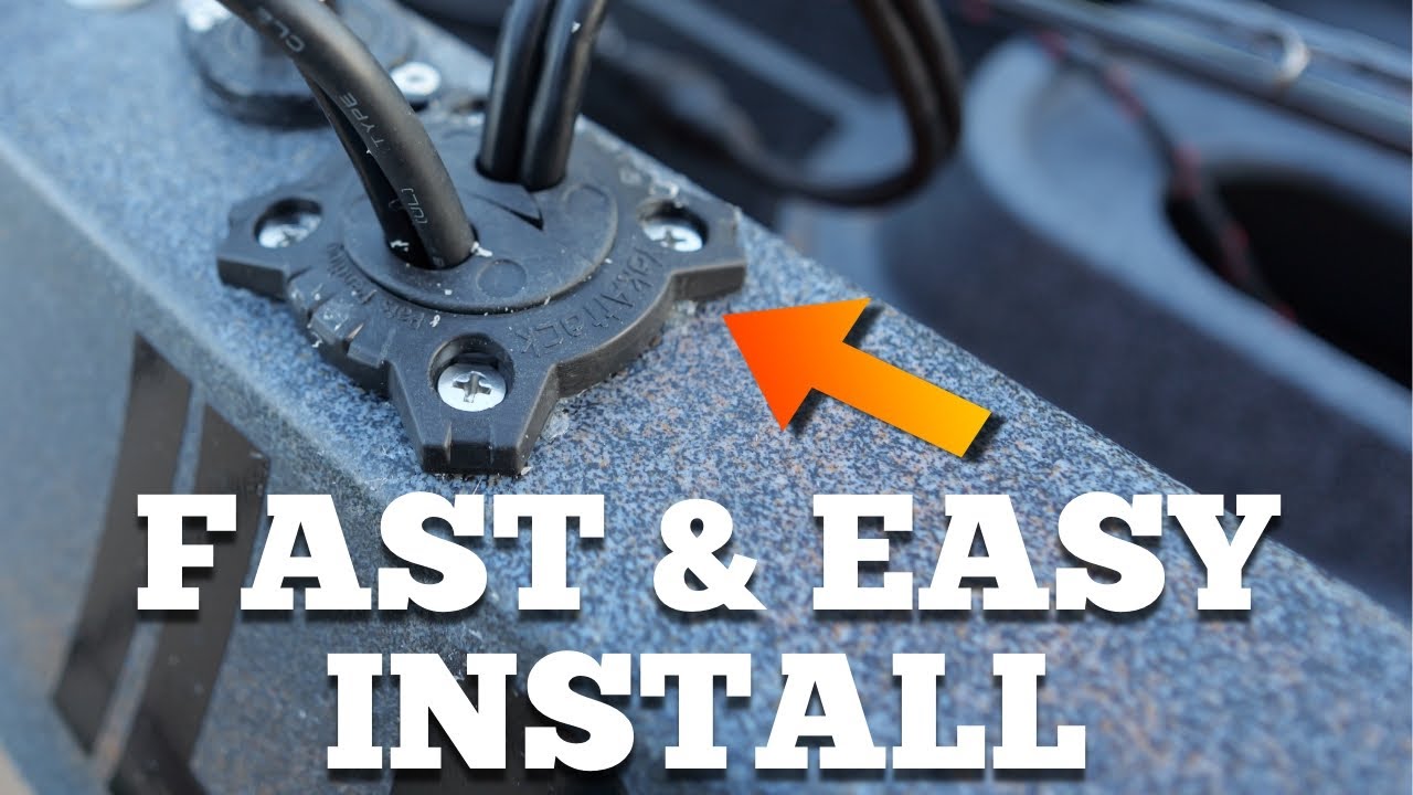 How To Install YakAttack GridLoc XL Thru Hull Fast & Easy!