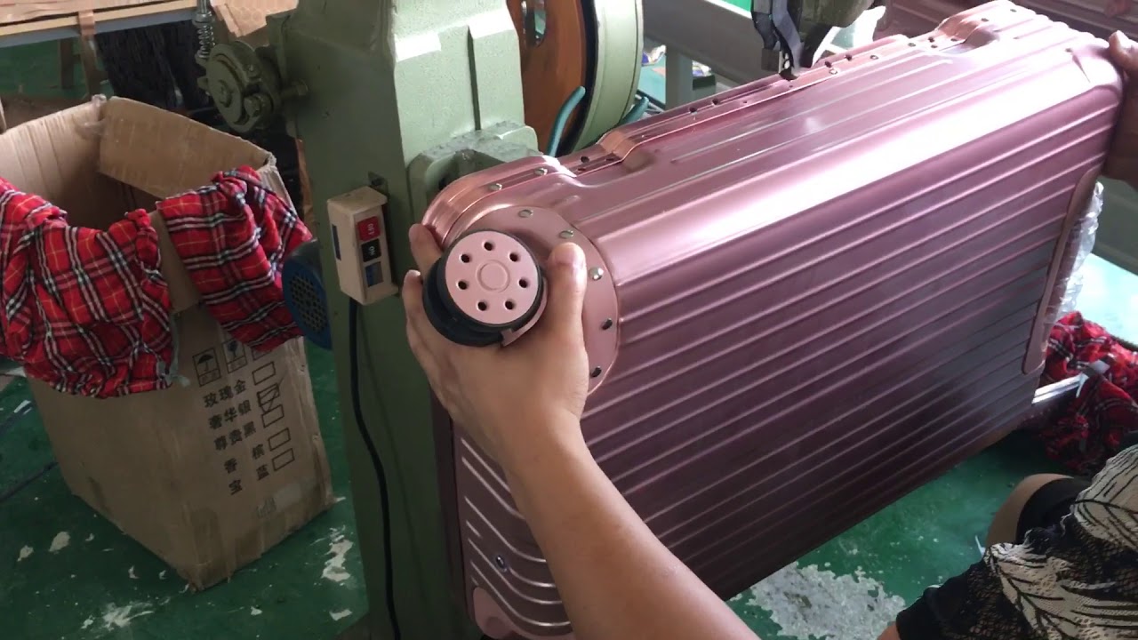 Luggage fabrication Machine in whole line suitcase production