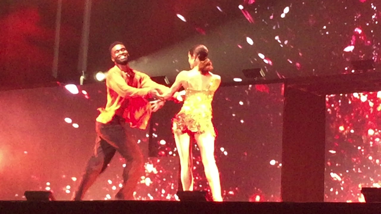 DWTS: Hot Summer Nights Tour- (Artem & Britt Samba/ Hayley & Keo Cha Cha) White Plains, NY