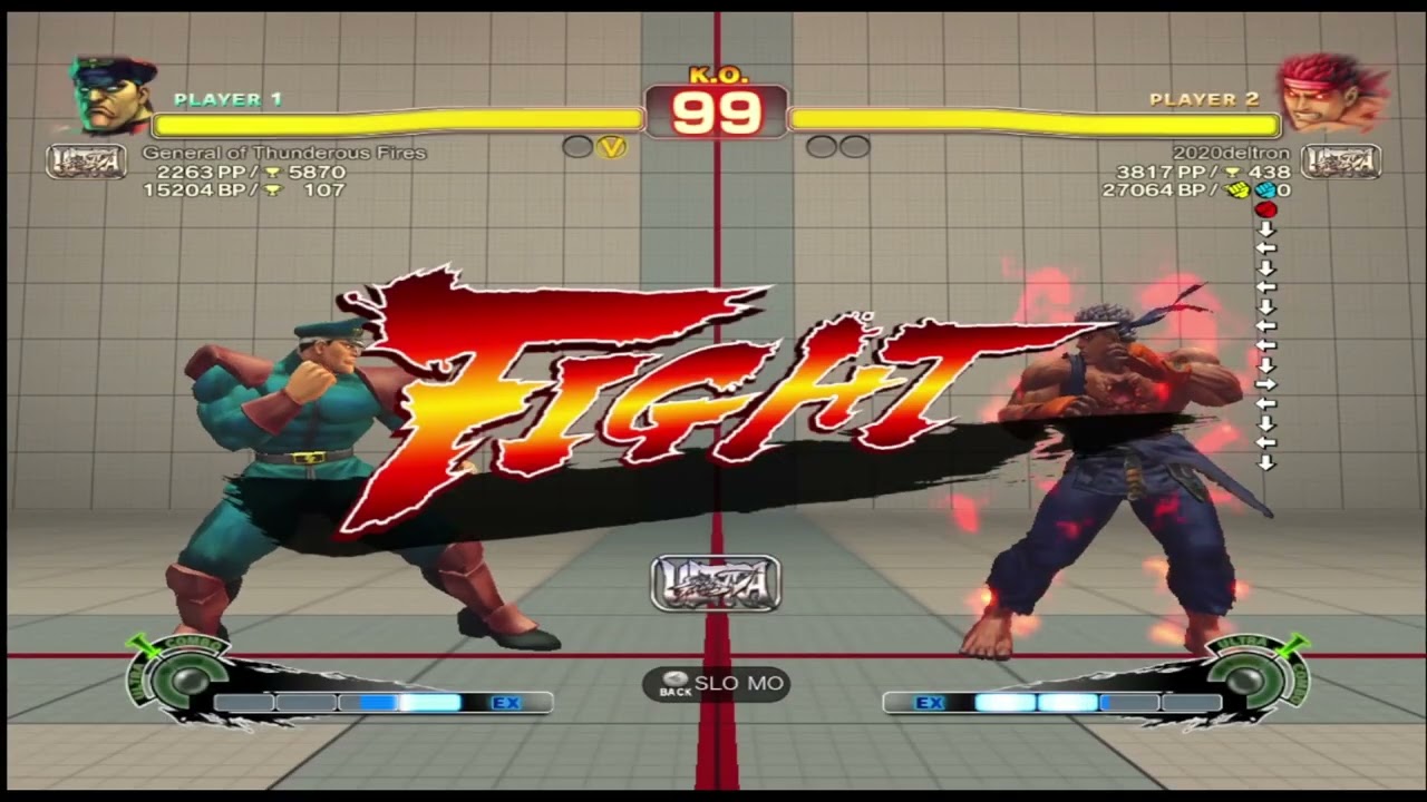 vs. 2020deltron (Evil Ryu)