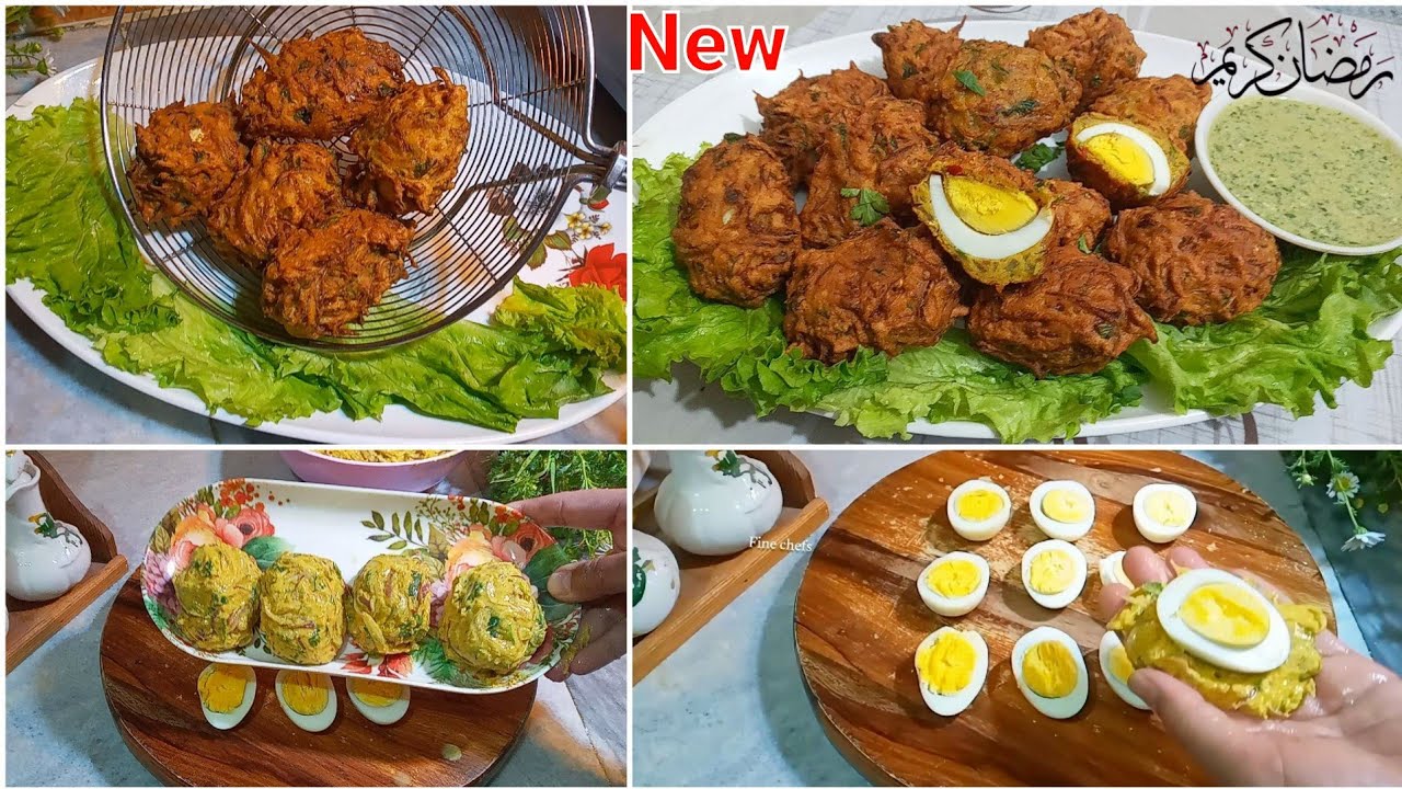 New Crispy Egg Pakoda Recipe | Anda Pakoda Recipe | Onion Egg pakoda Recipe | Pakora Recipe | Iftar