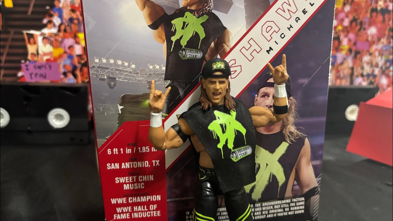 WWE SHAWN MICHAELS ULTIMATE EDITION FIGURE REVIEW!!!!!