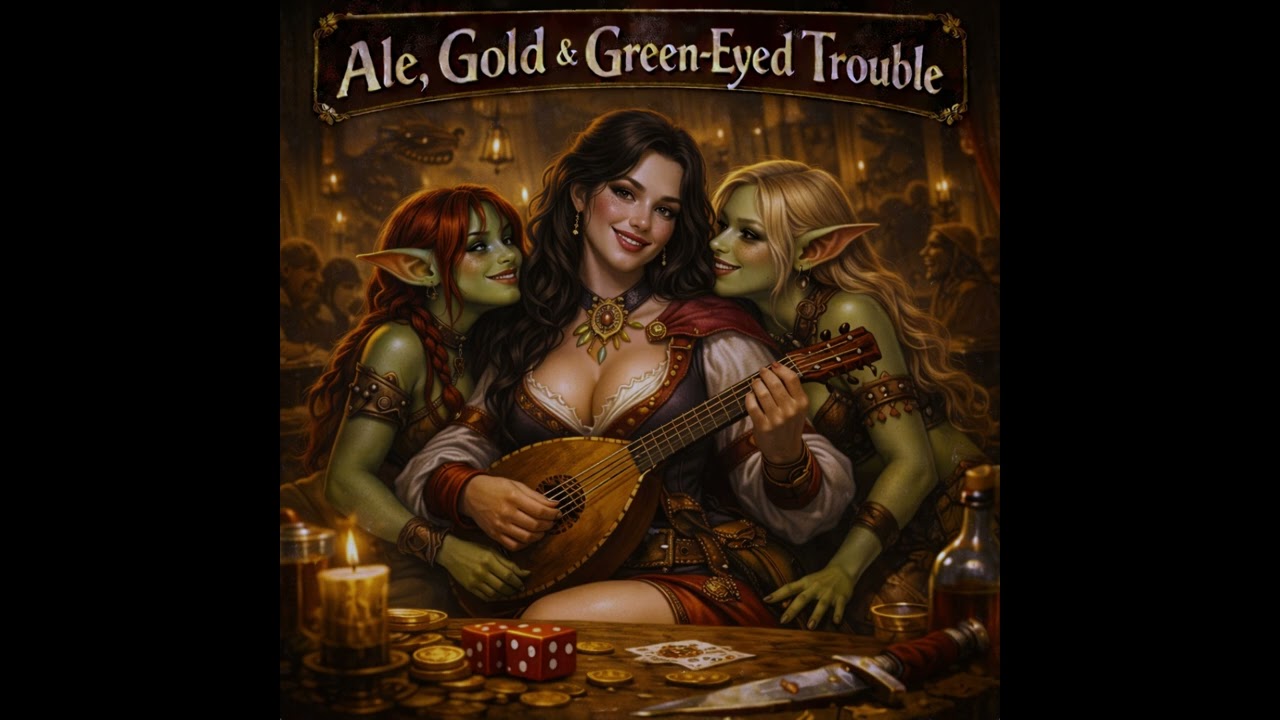 “Ale, Gold & Green Eyed Trouble female version ”