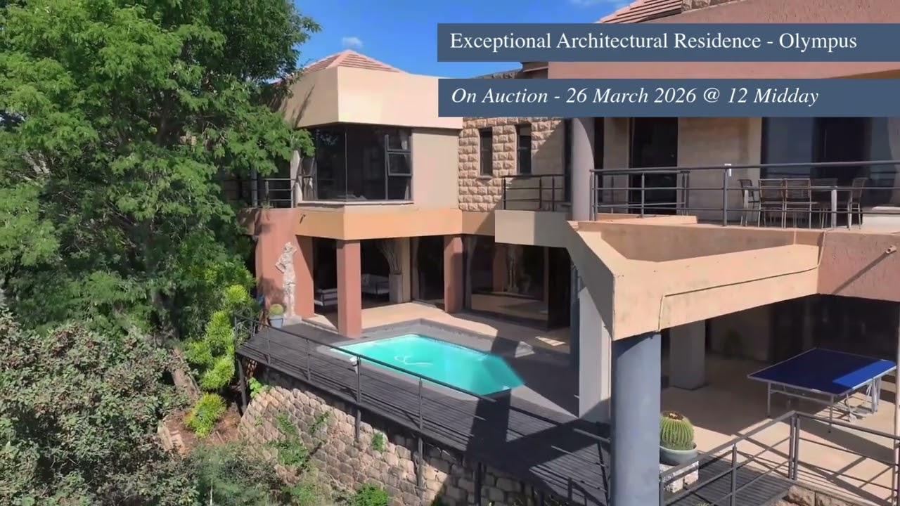 Exceptional Architectural Residence - Pretoria East - On Auction 26 March 2026