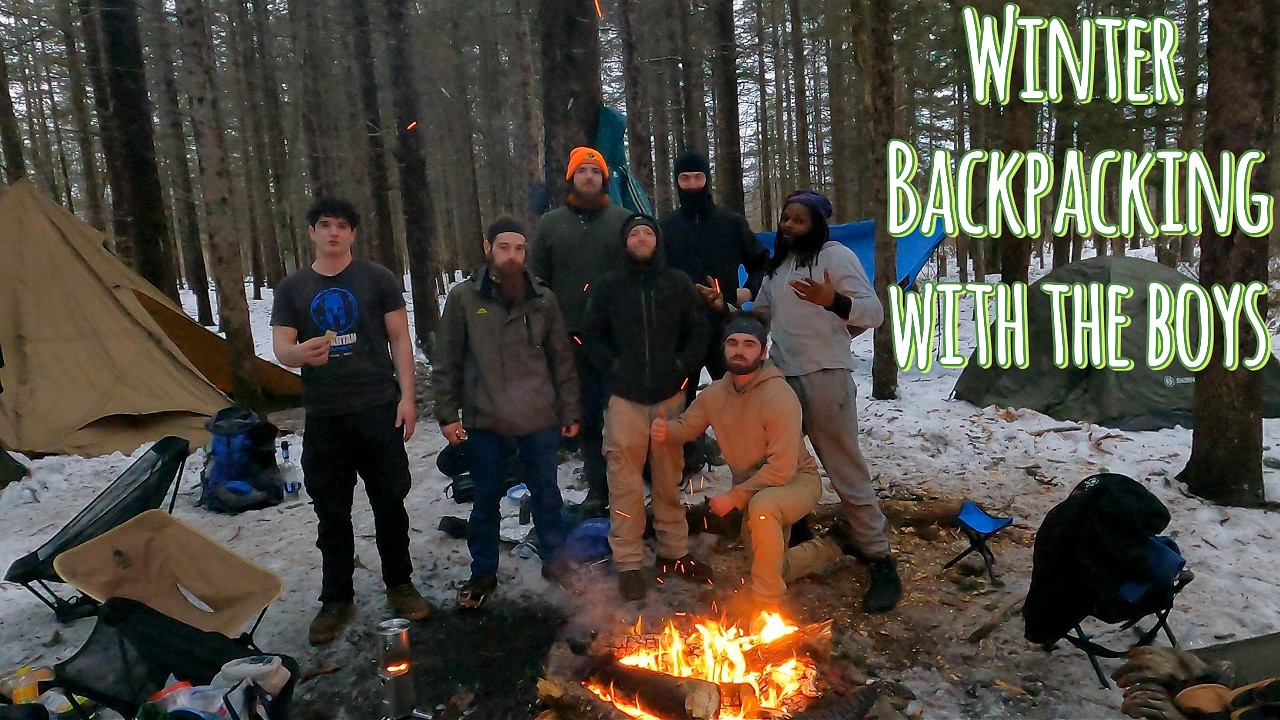 The Boys Go Winter Backpacking