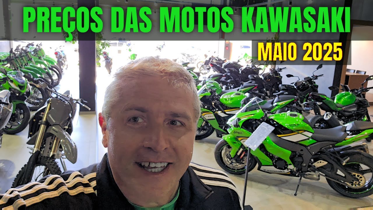 PREÇOS DAS MOTOS KAWASAKI EM MAIO 2025 | Qual você compraria?