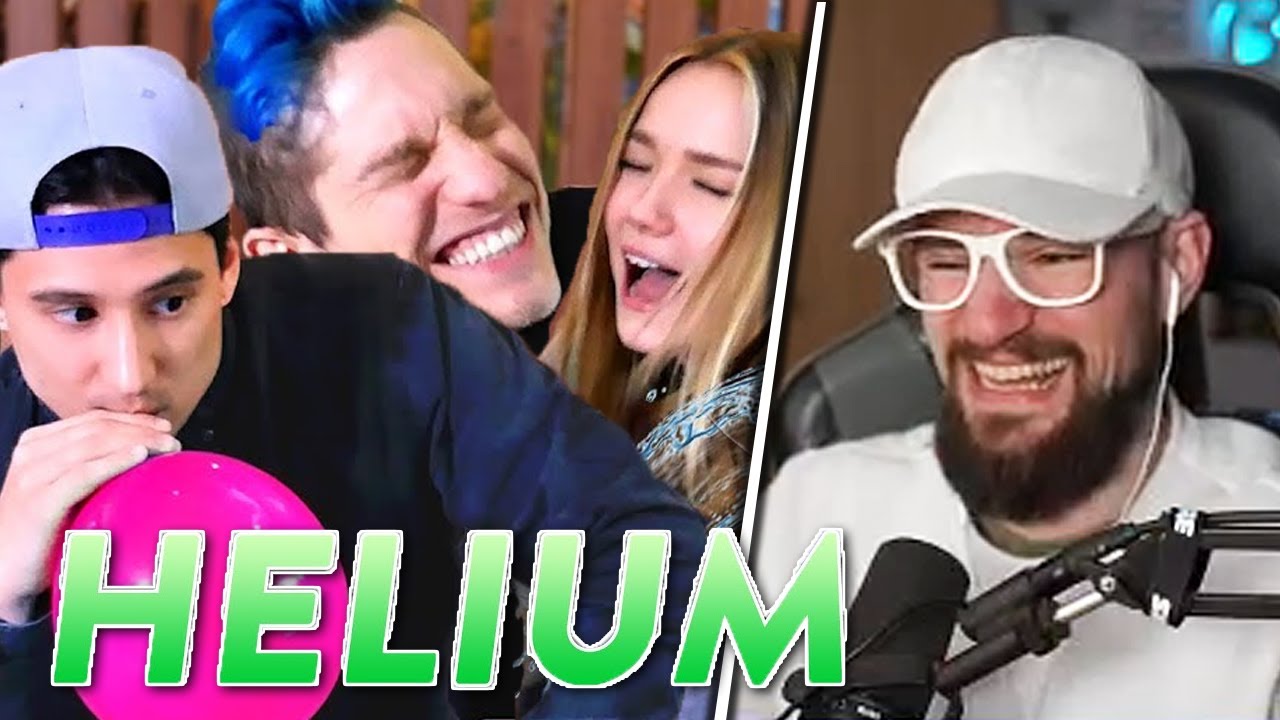 Helium Challenge von Rezo, Julia Beautx & Julien Bam 😂