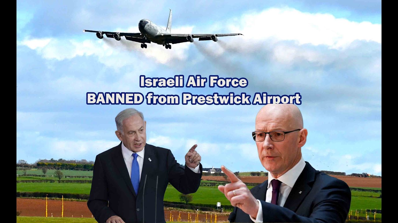 Israeli Air Force banned from Prestwick, will US Military flights be next?