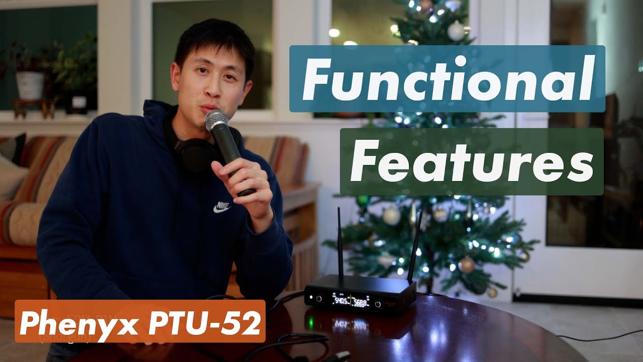 Wireless Microphone Features You Didn't Know You Needed! Phenyx PTU-52 Review (WM200 compared)