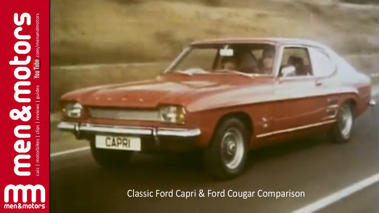 Classic Ford Capri & Ford Cougar Comparison