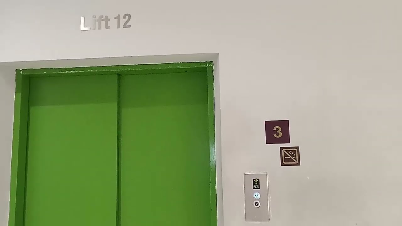 Schindler 80 Traction Freight Elevator at Senayan City, Jakarta (Lift 12)