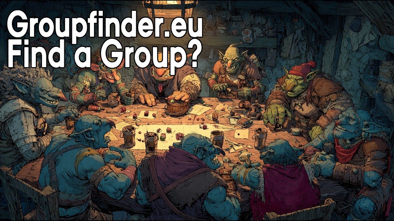 Groupfinder.eu - Can it help you find a group to play with?