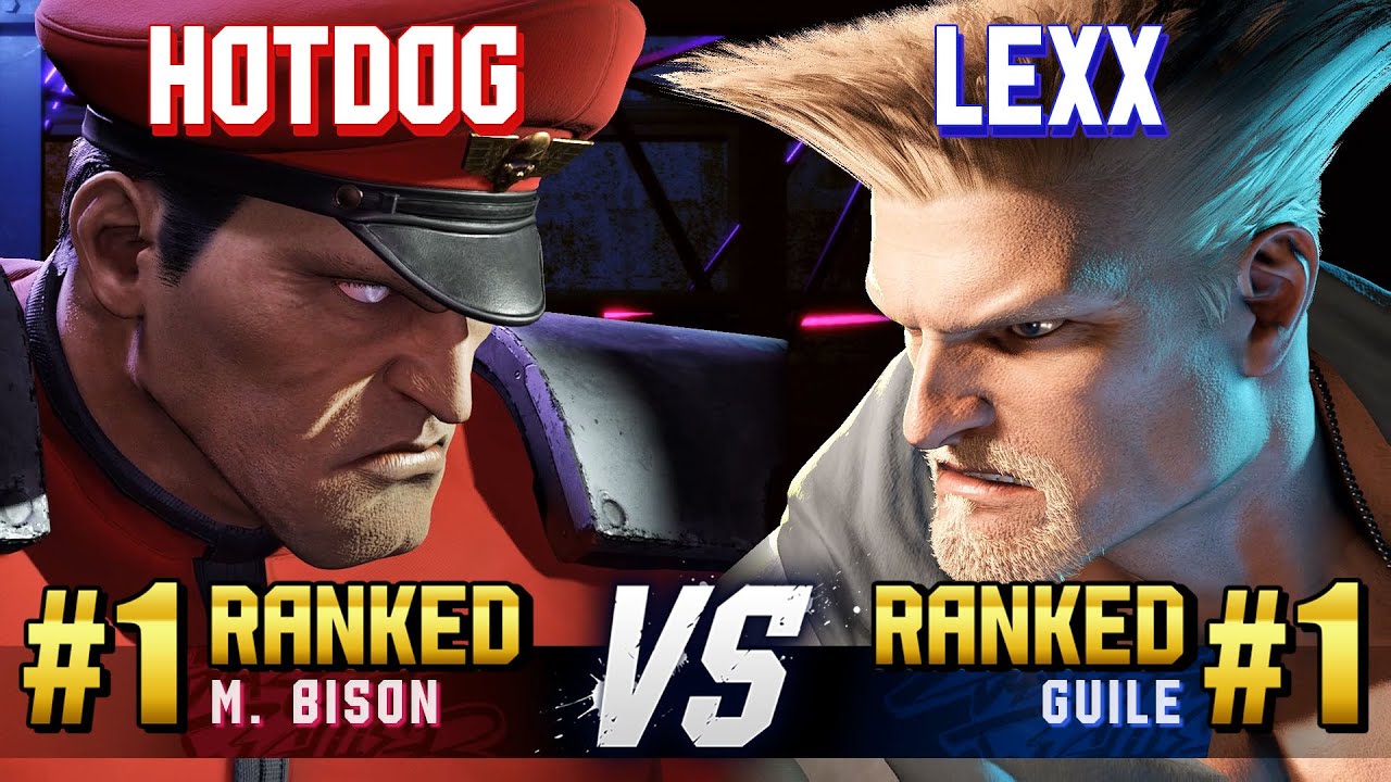 SF6 ▰ HOTDOG29 (#1 Ranked M.Bison) vs LEXX (#1 Ranked Guile) ▰ High Level Gameplay