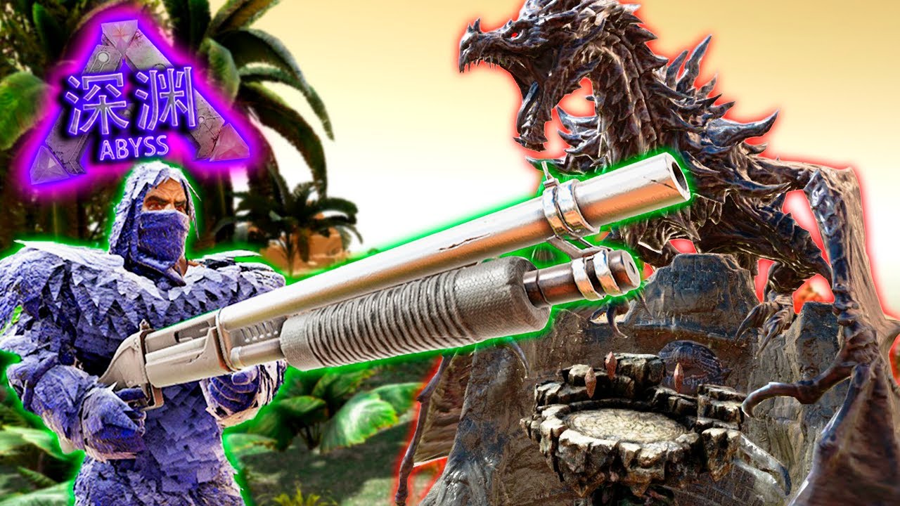 CONSEGUI A BANCADA DO MOD E MINHAS ARMAS SILVER!! AGORA VAI!! - ARK ABYSS #2
