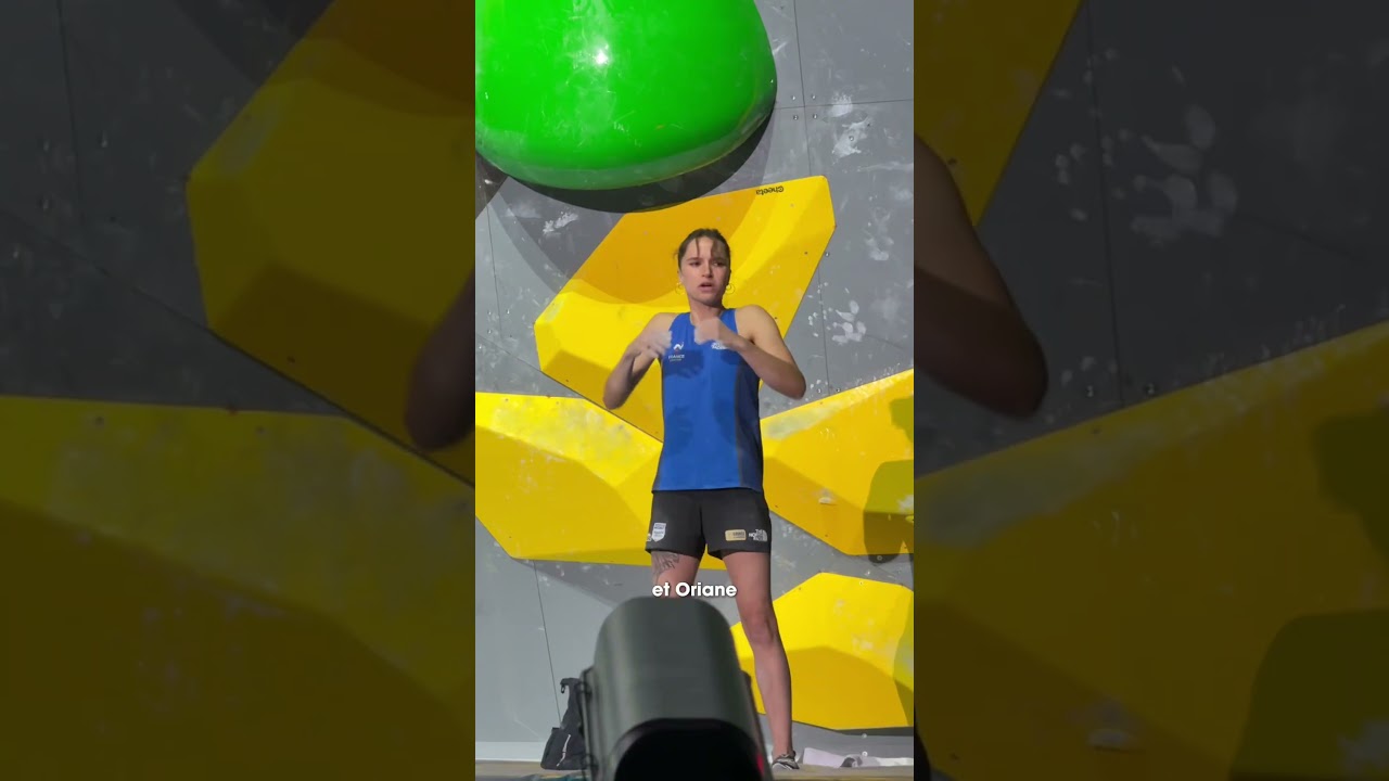 &Agrave; deux doigts de devenir championne du monde&hellip; #escalade #grimpe