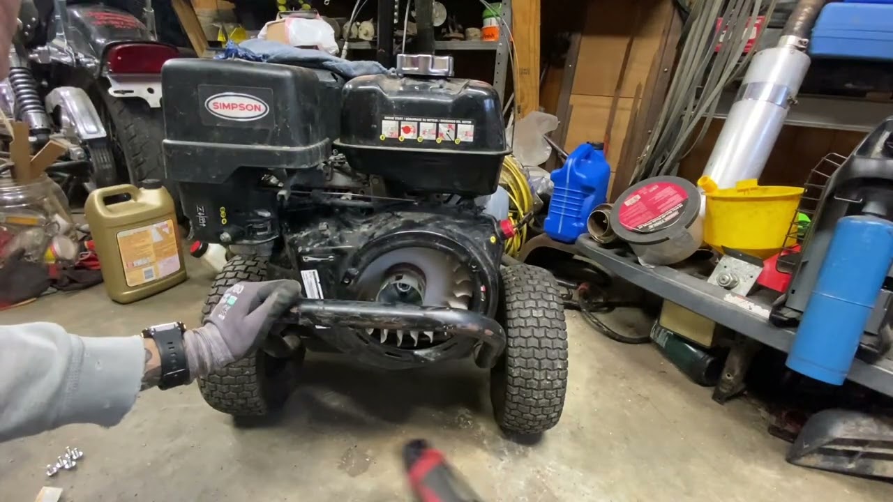 Replacing a coil on a Honda GX 390