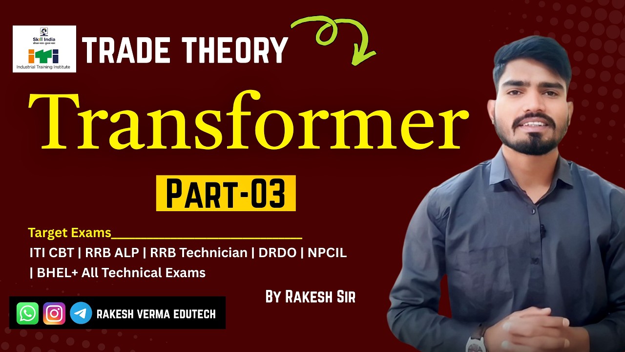 Voltage Regulation of Transformer Explained | Efficiency & Losses | Transformer Part-3 By Rakesh Sir