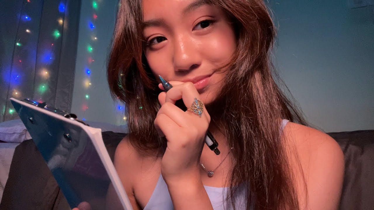 ASMR ~ Sketching Your Portrait 😙