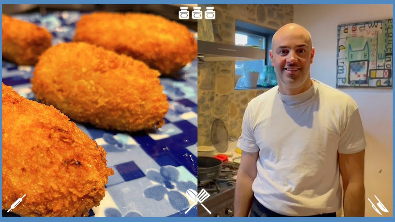 Com es fan les croquetes de pollastre rostit?