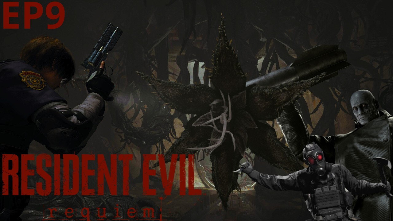 RESIDENT EVIL REQUIEM EP9 - LEON AQUELE QUE NUNCA PERDE LUTANDO CONTRA 3 CHEFÕES!!!!!!!!!!!!!!!!!!!!