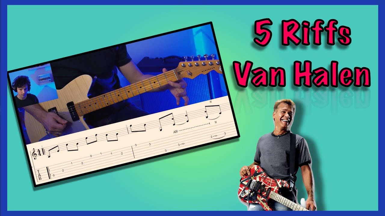 5 Increíbles RIffs de Van Halen Que Tienes Que Saber