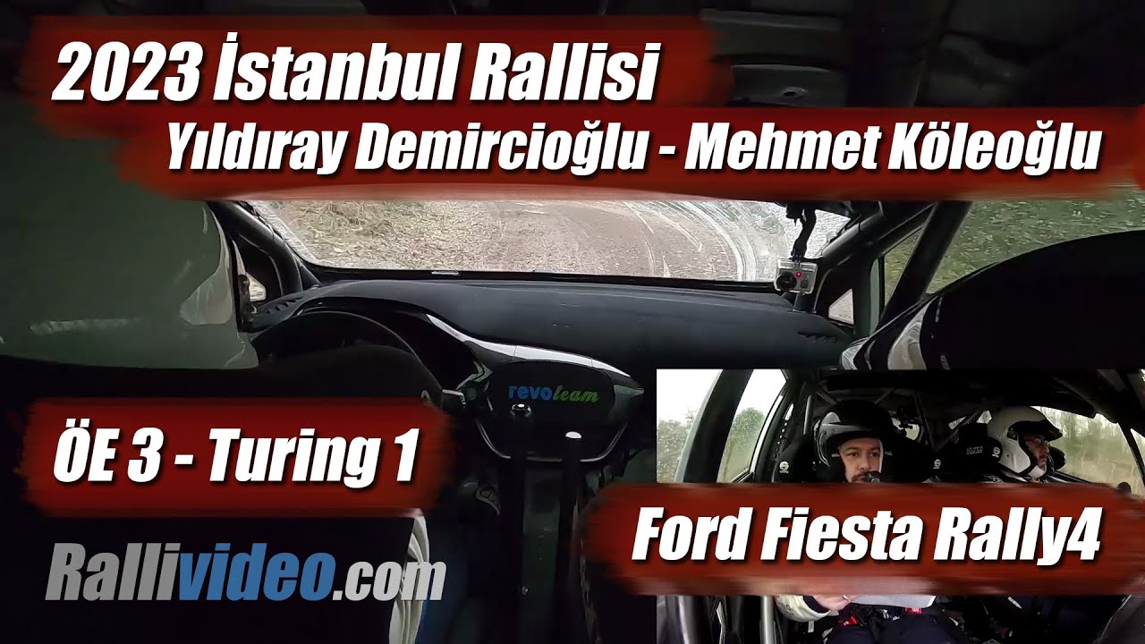 INCAR // 2023 İstanbul Rallisi / Yıldıray Demircioğlu - Mehmet Köleoğlu / ÖE 3 - Turing 1