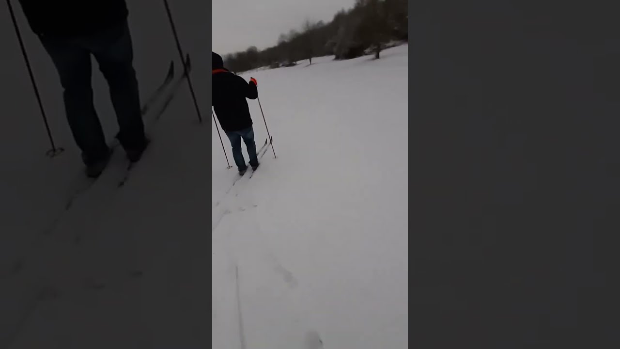 Le SKI DE FOND à la Lorrainne : quand on oublie ses bottes ! 👟🎿 (Chaligny)