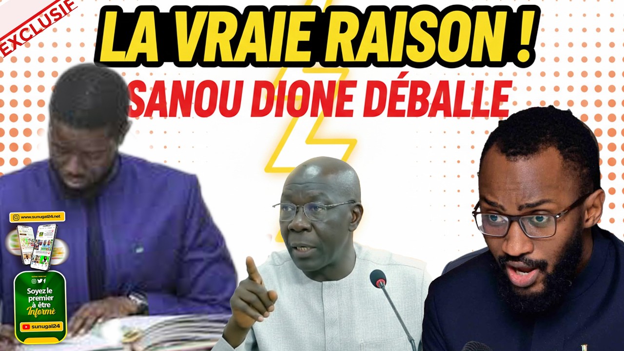 La vraie raison de la divorce entre  Diomaye et Bassirou Kébé_ Sanou Dione donne l'exclusivité