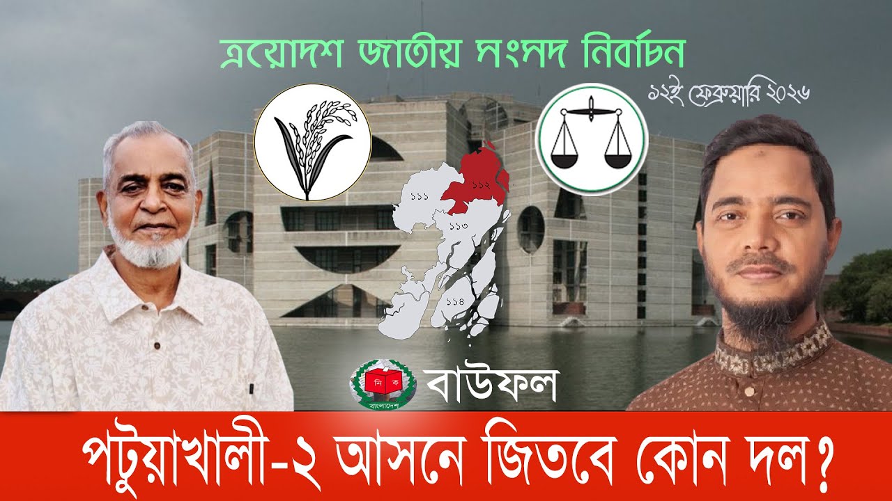 কেমন হবে বিএনপির শহিদুল ও জামায়াতের ড. শফিকুলের ভোটের লড়াই? #পটুয়াখালী-২ #বাউফল #bnanews24