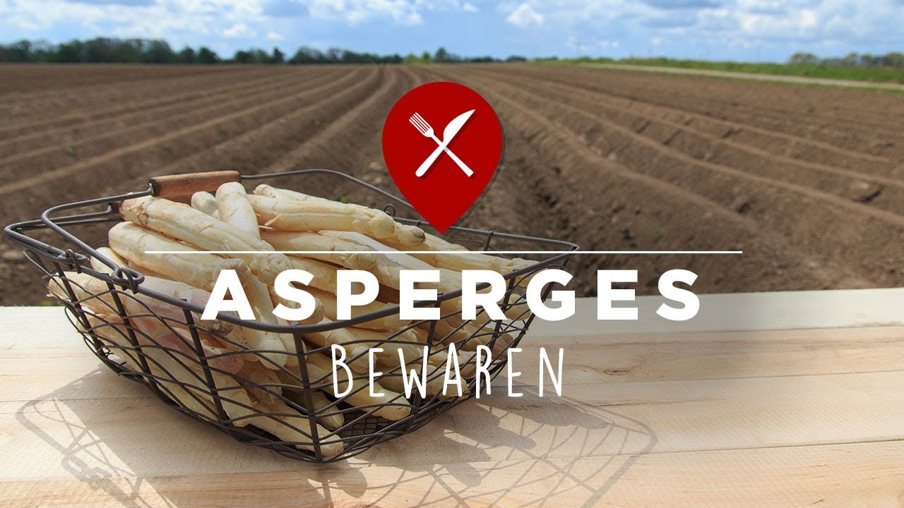 Hoe kun je asperges het best bewaren?
