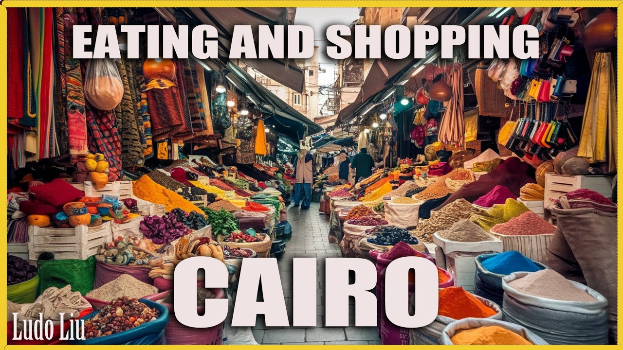 Local food & Shopping In Cairo City - Egypt