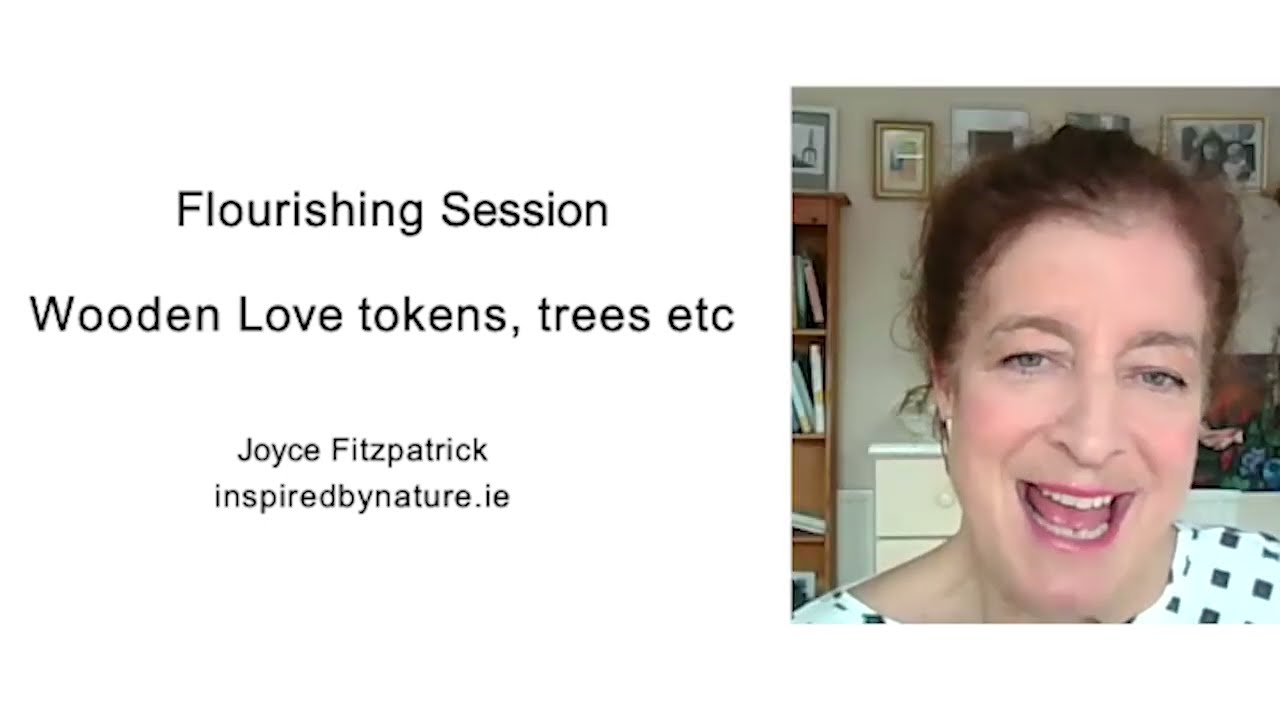 9) Flourishing Programme December 2022 - Wooden love Tokens, Memories, and Caring for Trees