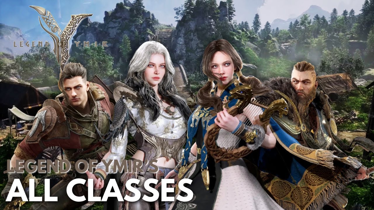 Legend of Ymir | All 4 Classes Explained: Berserker, Skald, Volva & Warlord