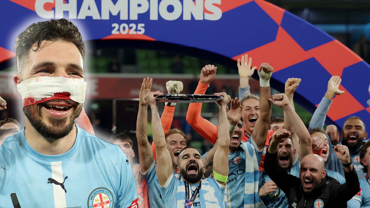 SCENES! Melbourne City Win the Grand Final | Trophy Lift & Final Whistle Emotions!