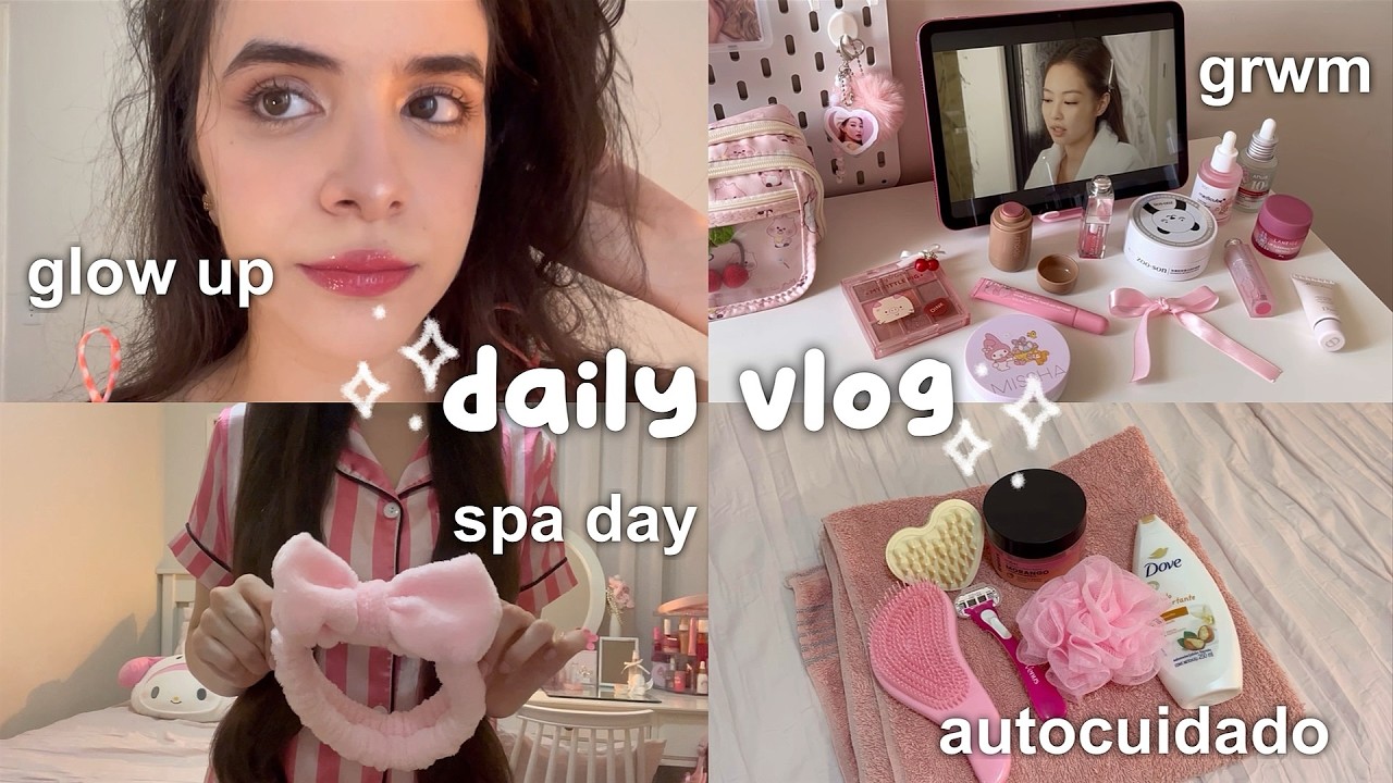 Ежедневный видеоблог 🎀🖇️ | Спа-процедуры, уход за собой и преображение