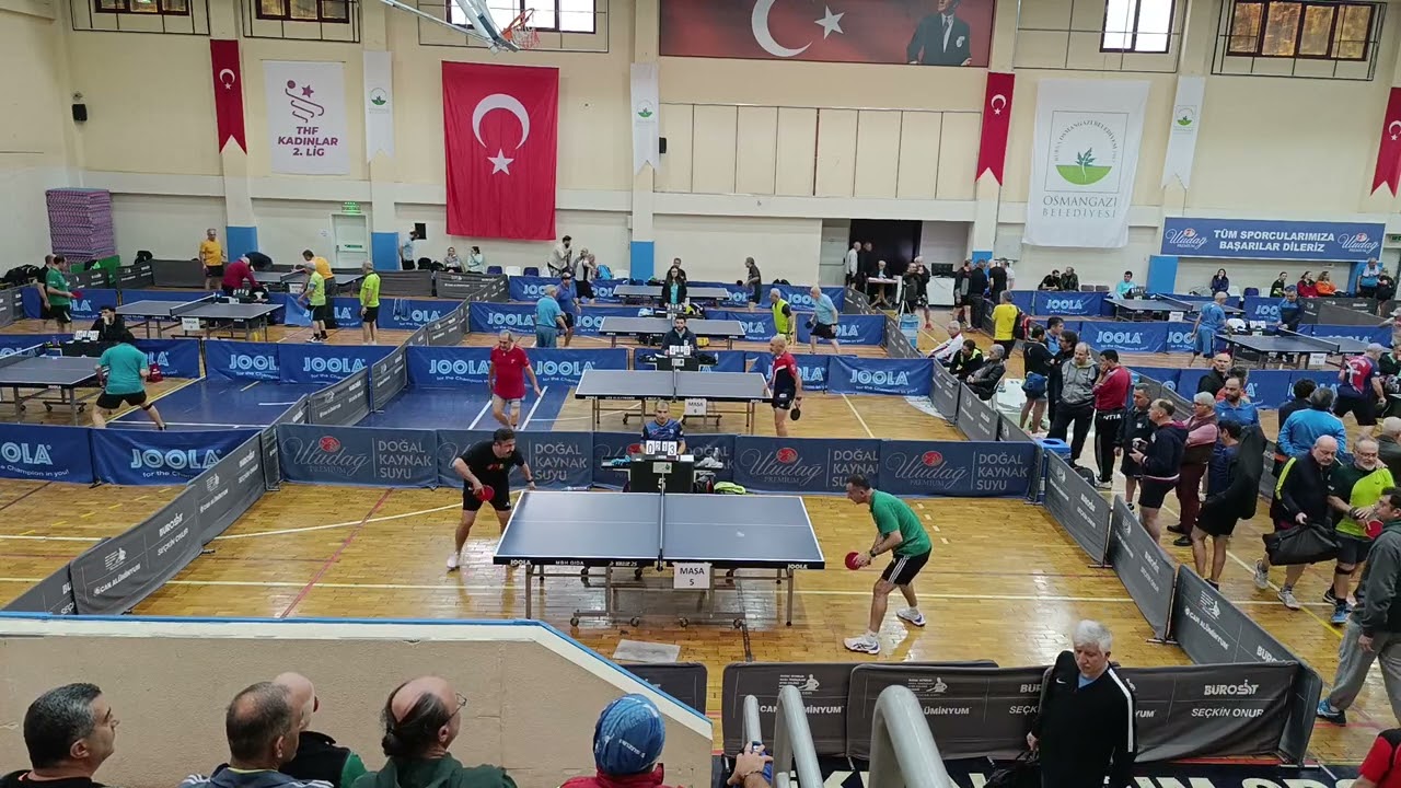 Bursa Veteran Masa tenisi  10 Kasım 2024